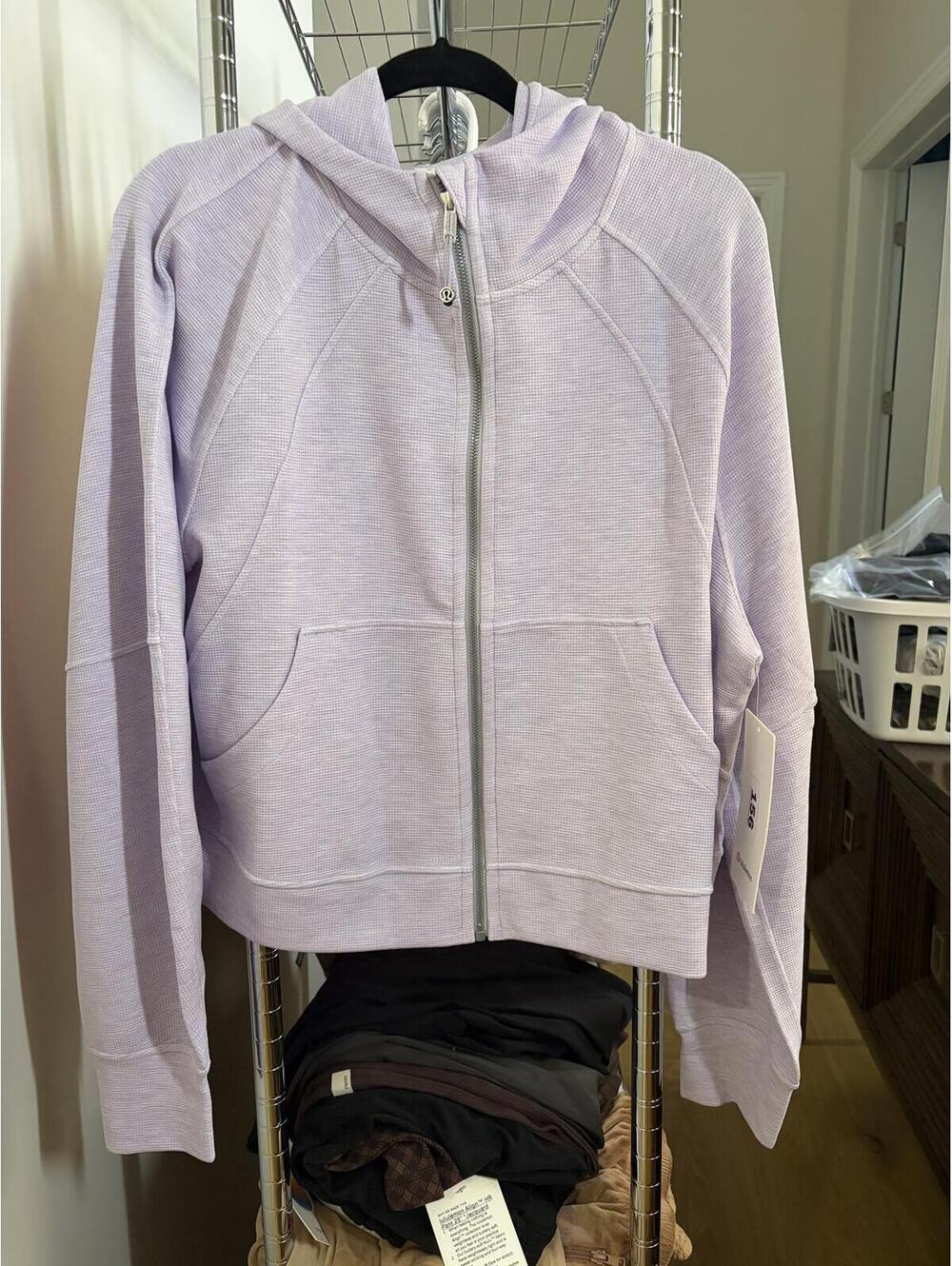 NWT Lululemon Scuba Oversized Full-Zip Hoodie *Waffle size XL/XXL